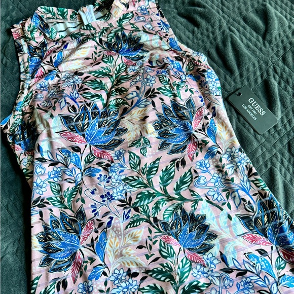 Pink Guess Midi Dress BNWT - Picture 1 of 4